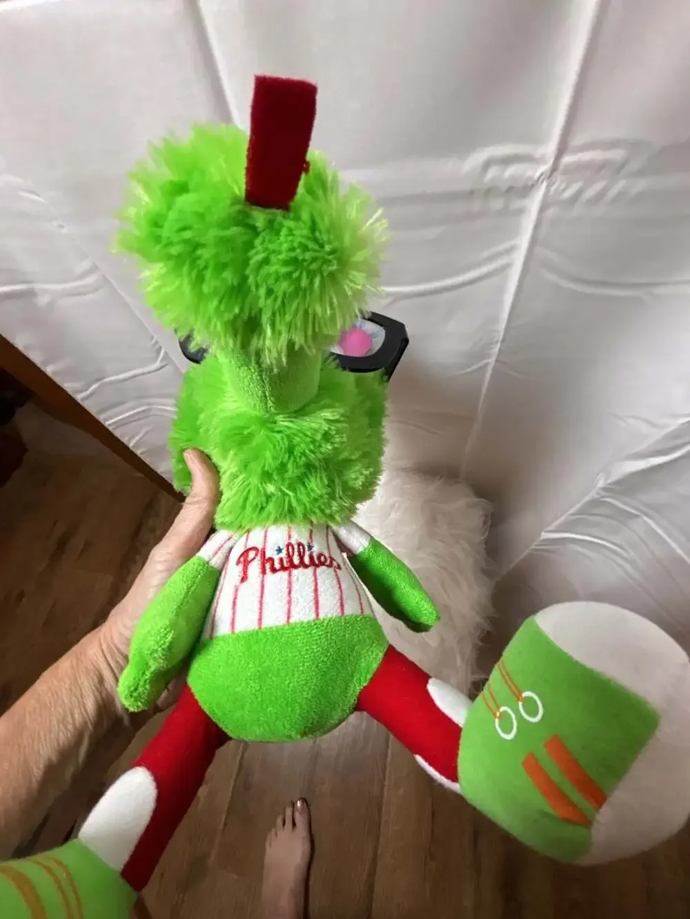 Philadelphia Phillies Phillie Phanatic Study Buddies Nerd Plush Toy